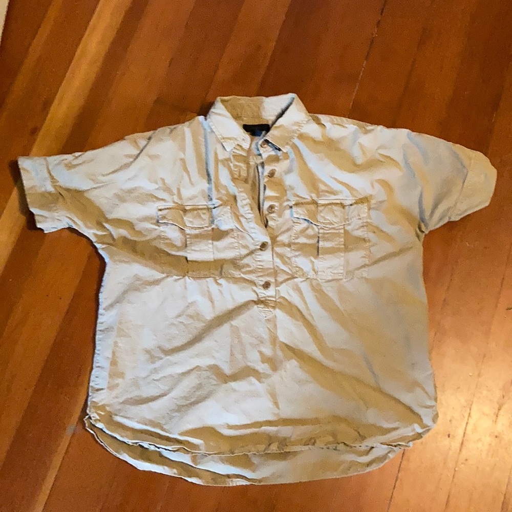 Structured shirt, Size 2, Brand J. Crew.